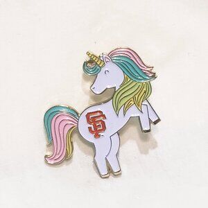 San Francisco Giants SF Baseball Team Unicorn 1" Lapel Pin